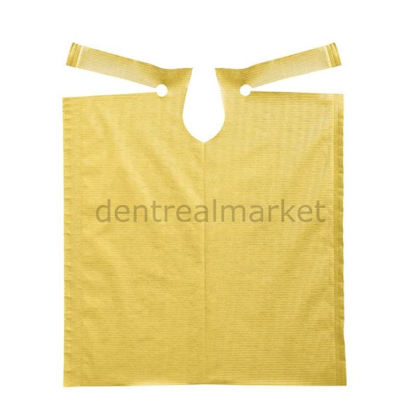 Avrupa Rulo Dişci Hasta Önlüğü -  Yellow