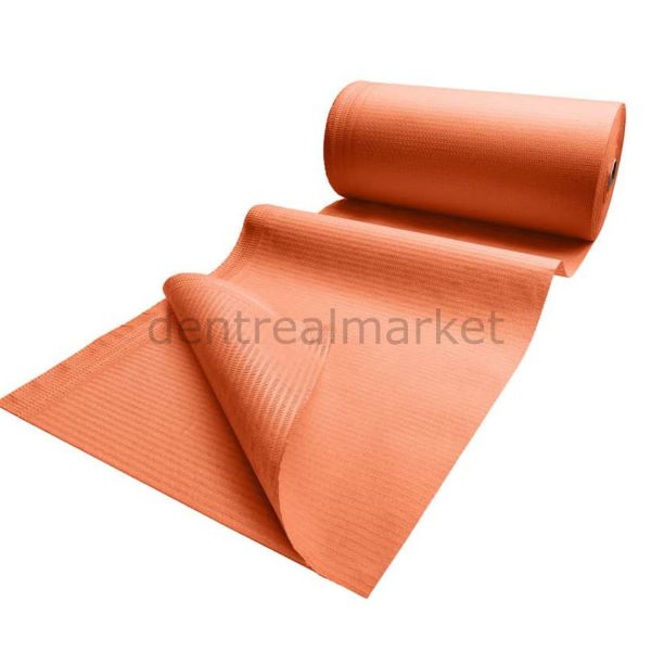 Avrupa Rulo Dişci Hasta Önlüğü -  Orange