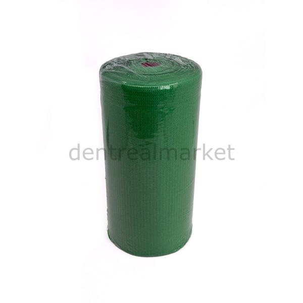 Avrupa Rulo Dişci Hasta Önlüğü - Dark Green