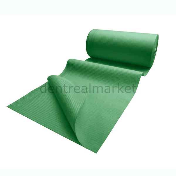 Avrupa Rulo Dişci Hasta Önlüğü - Dark Green