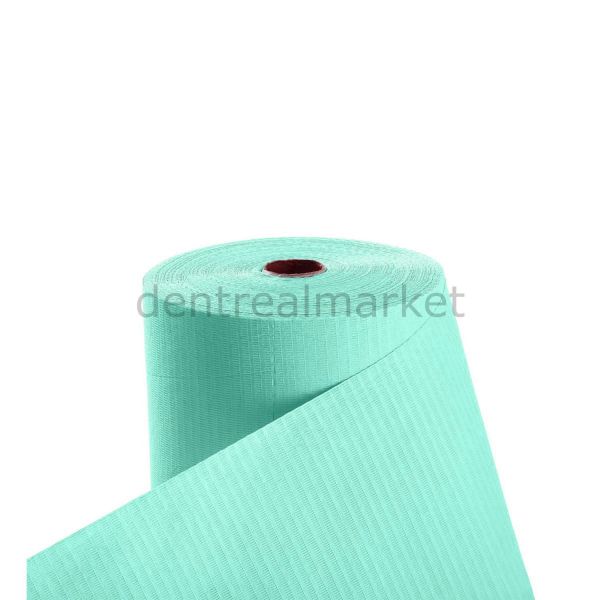 Avrupa Rulo Dişci Hasta Önlüğü - Turquoise