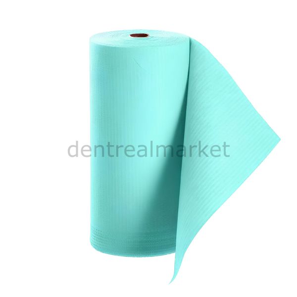 Avrupa Rulo Dişci Hasta Önlüğü - Turquoise
