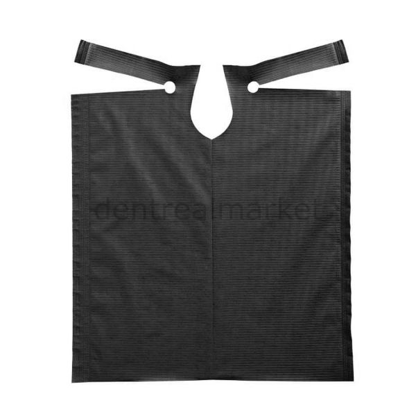 Avrupa Rulo Dişci Hasta Önlüğü - Black