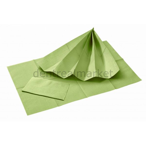 Avrupa Tabla Örtüsü Renkli - 33*44 cm 500 Ad - Green Lime