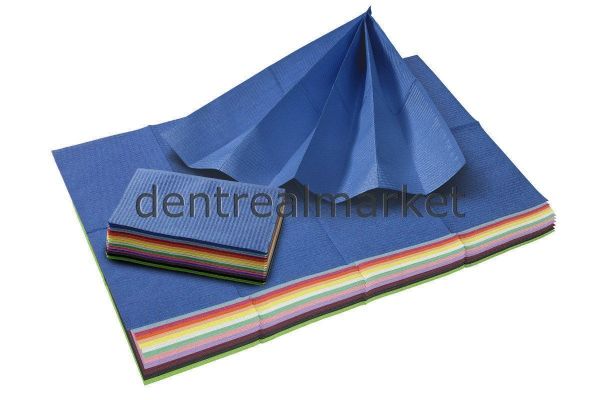 Avrupa Tabla Örtüsü Renkli - 33*44 cm 500 Ad - Bordeaux