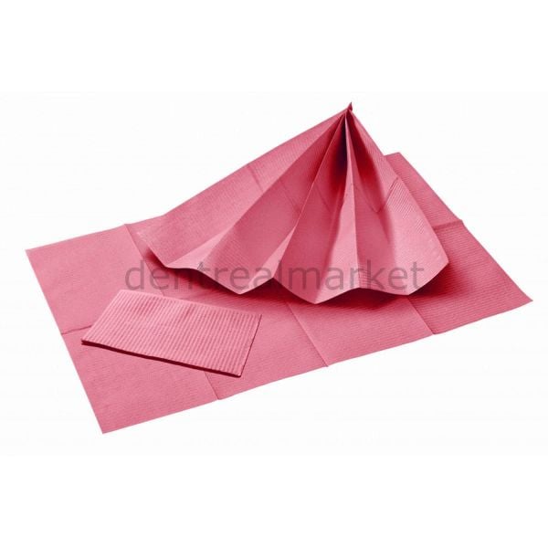 Avrupa Tabla Örtüsü Renkli - 33*44 cm 500 Ad - Pink Cyclamen