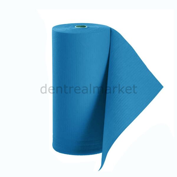 Avrupa Rulo Dişci Hasta Önlüğü ve Tabla Örtüsü Takım -  Dark Blue