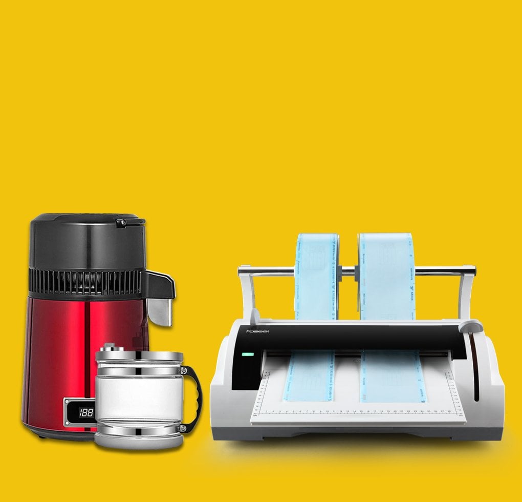 Distile ve Poşet Kapama Cihazları